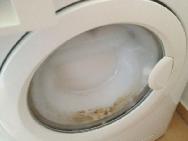 Wenn man Geschirrspülmittel in eine Waschmaschine tut...